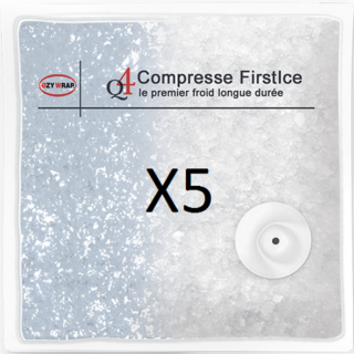 Lots de 5 accumulateurs FIRSTICE pour CRYOVEST CONFORT