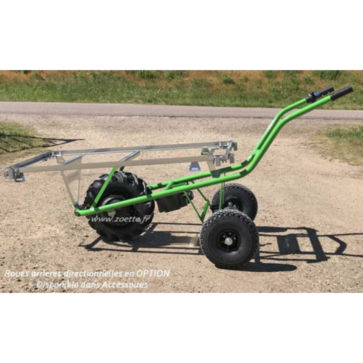 Brouette électrique CLAS PRIMEUR ZOETTE avec roues (options)