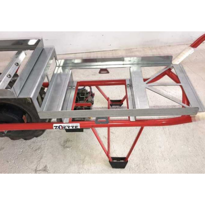 Brouette électrique ZOETTE PRO VITICULTURE motorisée freinéeas  chassis
