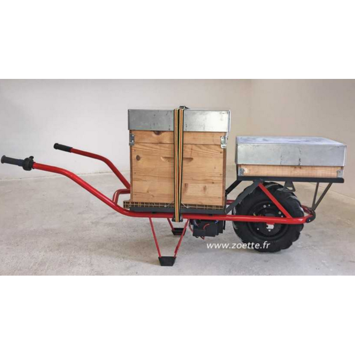 Brouette électrique ZOETTE apiculture PRO PORTE RUCHE