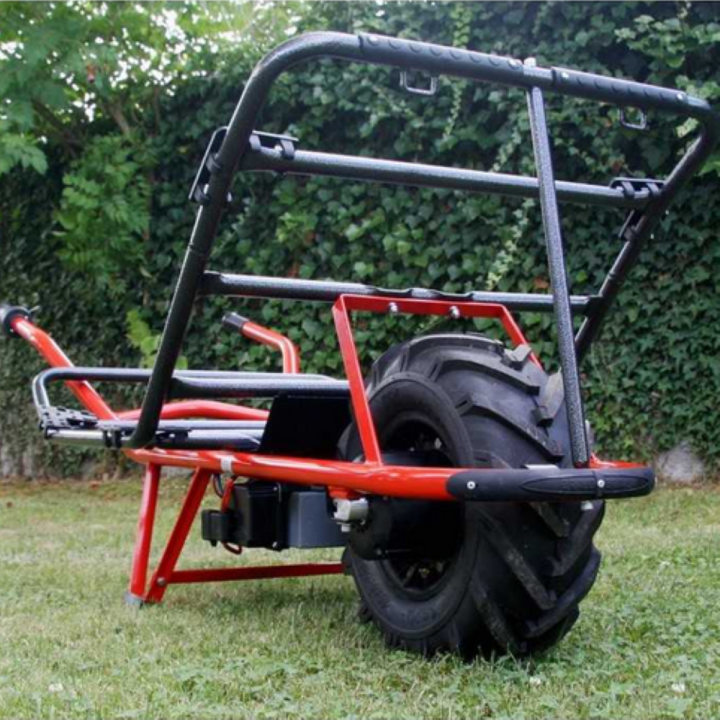 Brouette plateau électrique ZOETTE renforcée freinée PRO CHARRETTE