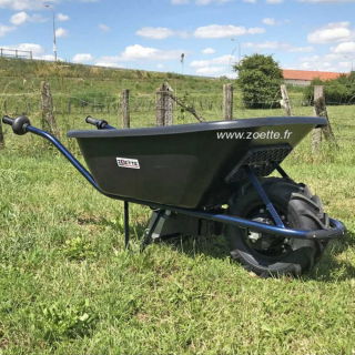 Brouette électrique ZOETTE EXTRA PRO 120 L variateur vitesse