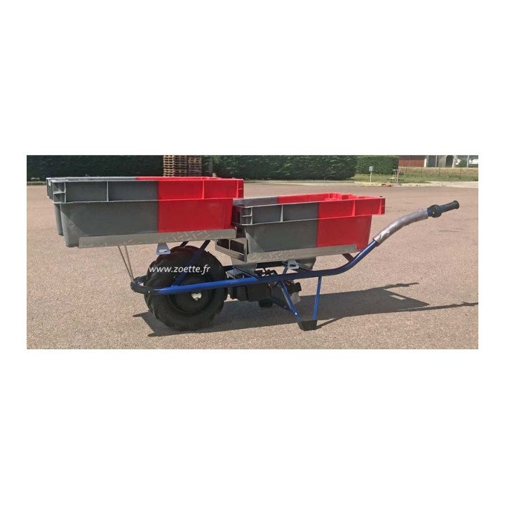 Brouette électrique haut de gamme EXTRA CLAS VITICULTURE 150 kg ZOETTE