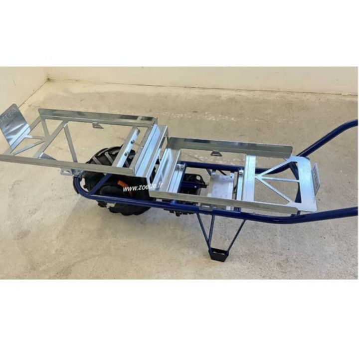 Brouette électrique ZOETTE haut de gamme EXTRA PRO VITICULTURE 150 kg