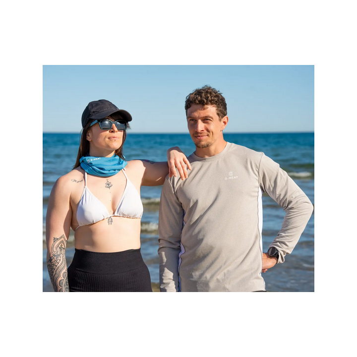 Tee shirt rafraichissant anti-uv manche longue EVO G-HEAT plage