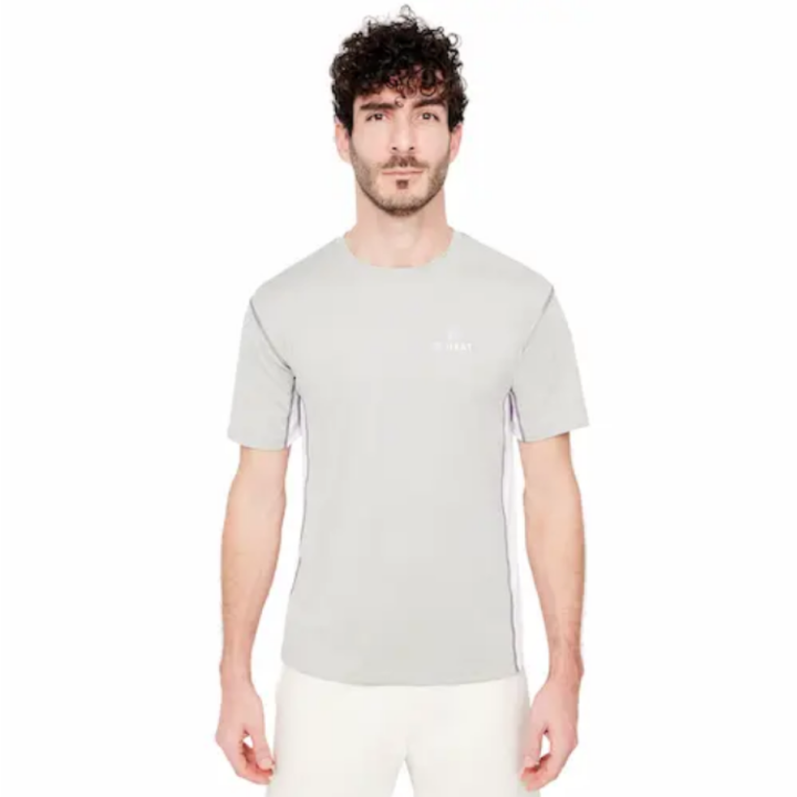 Tee shirt rafraichissant anti-UV manche courte  EVO G-HEAT gris