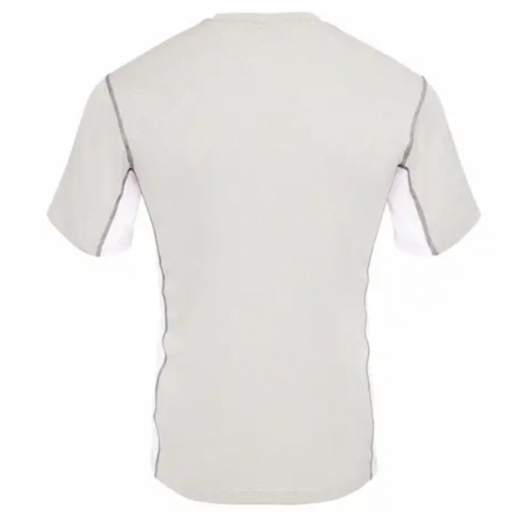 Tee shirt rafraichissant anti-UV manche courte  EVO G-HEAT gris dos