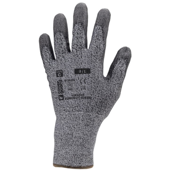 Gant anti-coupure élasthanne enduction polyuréthane  EUROCUT 1CRAG