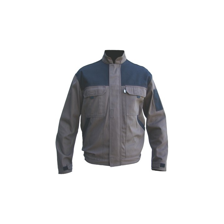 Blouson de travail TYPHON gris noir PBV Securama