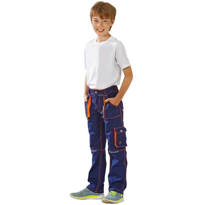 6111 pantalon junior PLANAM marine orange