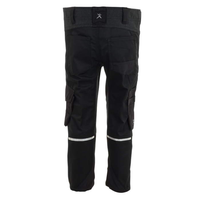Pantalon enfant élasthanne NORIT PLANAM KIDS noir dos