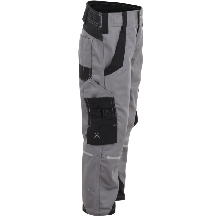 Pantalon enfant élasthanne NORIT PLANAM KIDS zinc noir profil