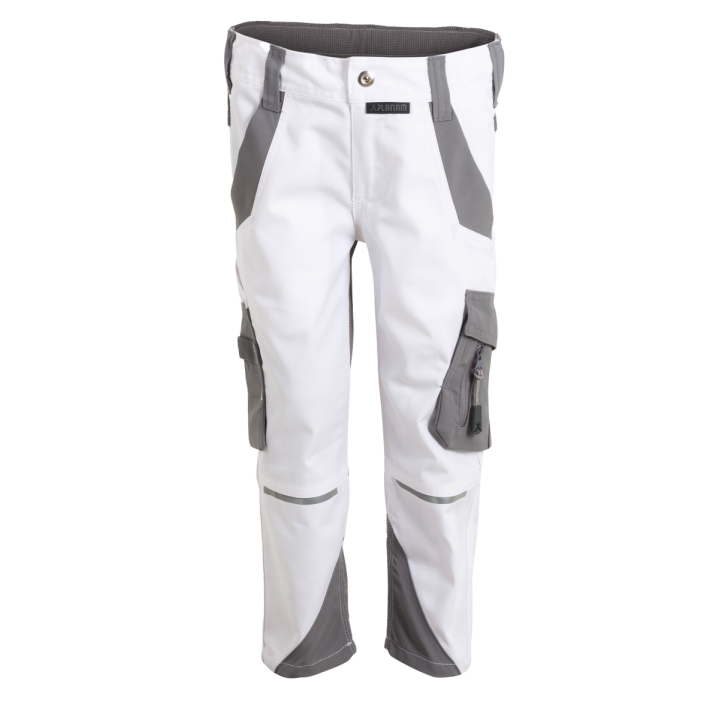 Pantalon enfant élasthanne NORIT PLANAM KIDS blanc zinc