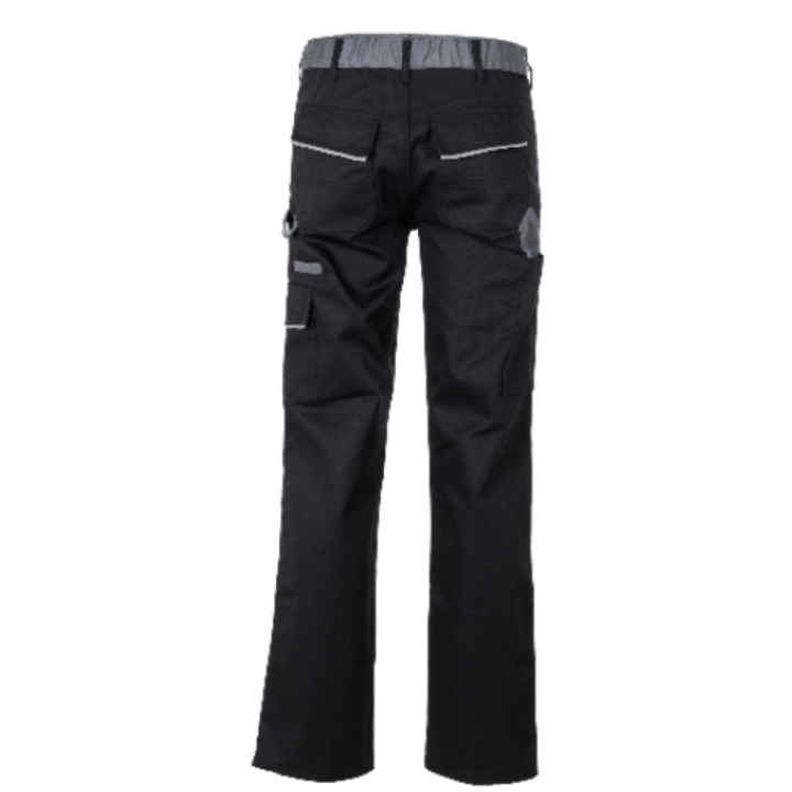 Pantalon de travail noir ardoise zinc highline planam dos