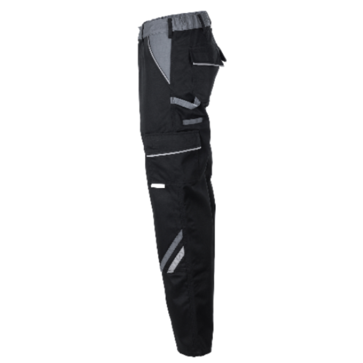 Pantalon de travail noir ardoise zinc highline planam profil