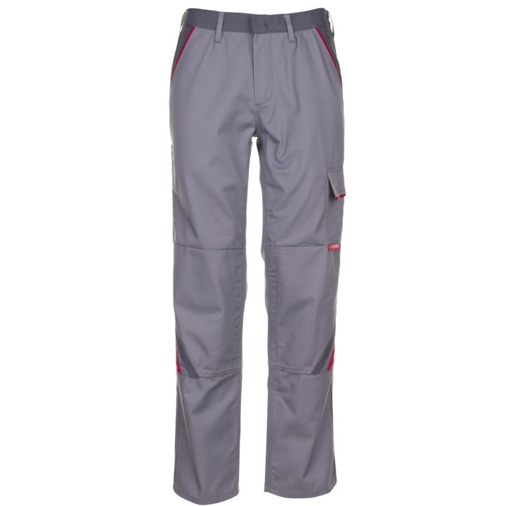 Pantalon de travail zinc ardoise rouge highline planam