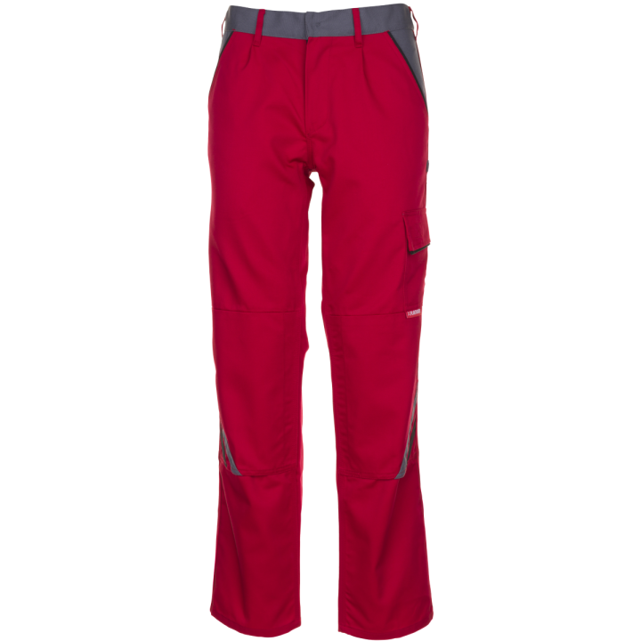 Pantalon de travail rouge ardoise noir highline planam