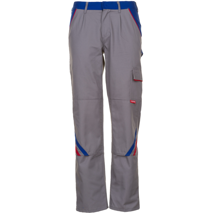 Pantalon de travail zinc bugatti rouge highline planam