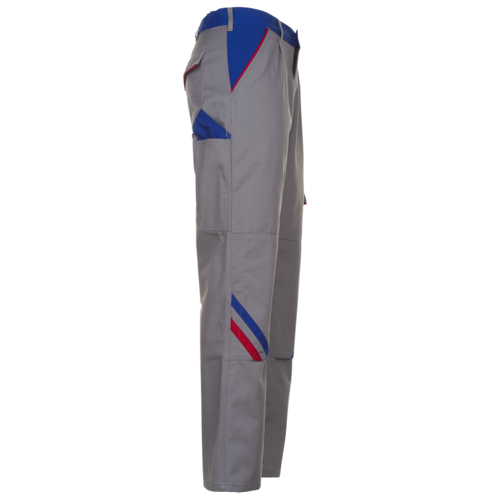 Pantalon de travail zinc bugatti rouge highline planam profil