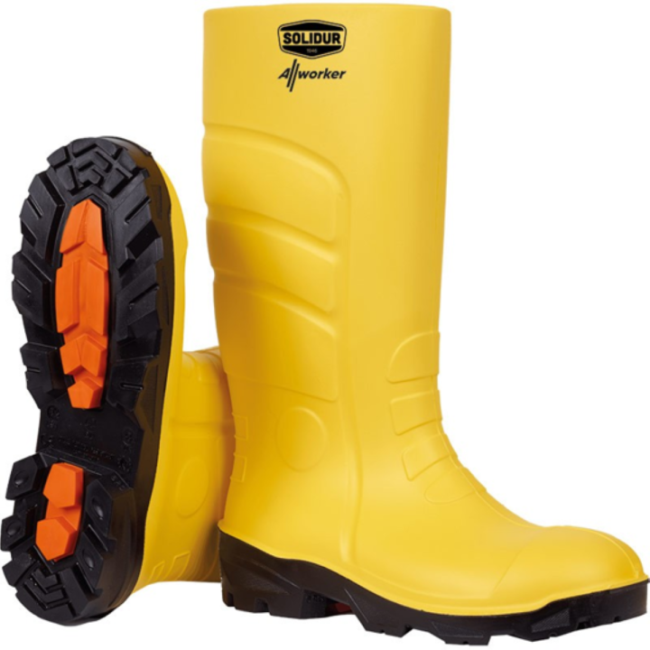 Botte de travail sécurité élevage S4 ALLWORKER  SOLIDUR dessous