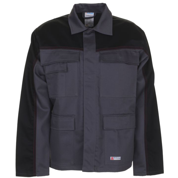 Veste de travail SHIELD Multirisques PLANAM soudure gris / noir
