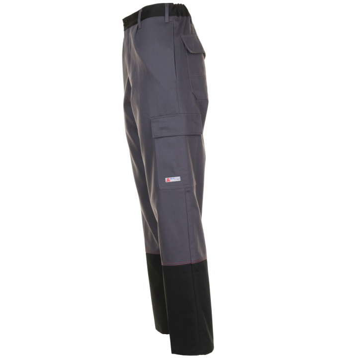 Pantalon de travail Multirisques SHIELD PLANAM gris noir profil