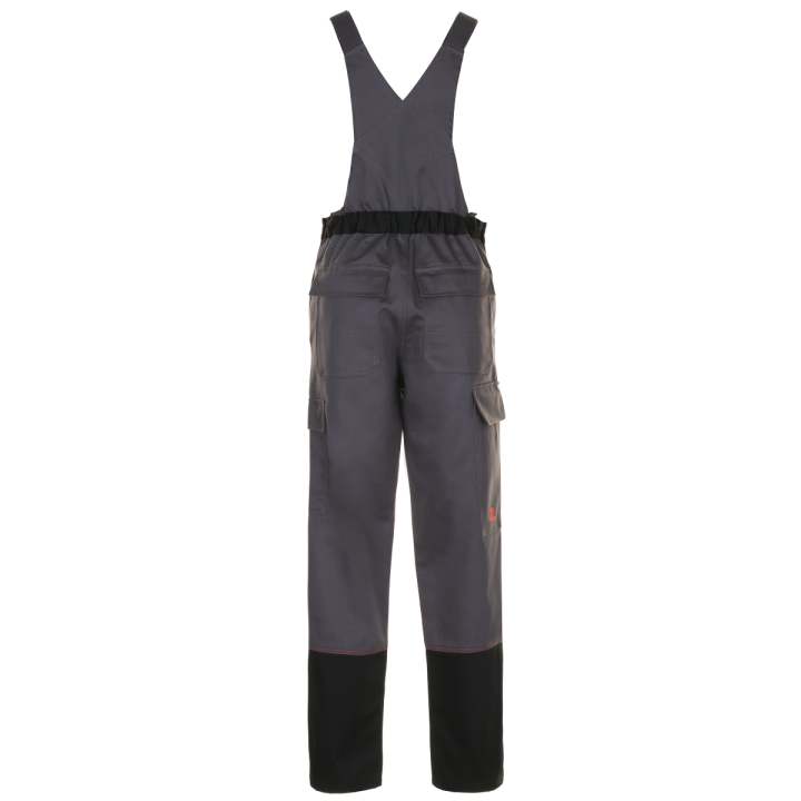 Salopette de travail multirisques SHIELD PLANAM gris / noir dos