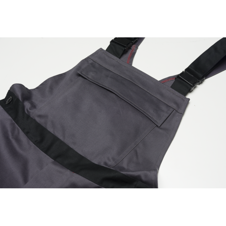 Salopette de travail multirisques SHIELD PLANAM gris / noir poche avant