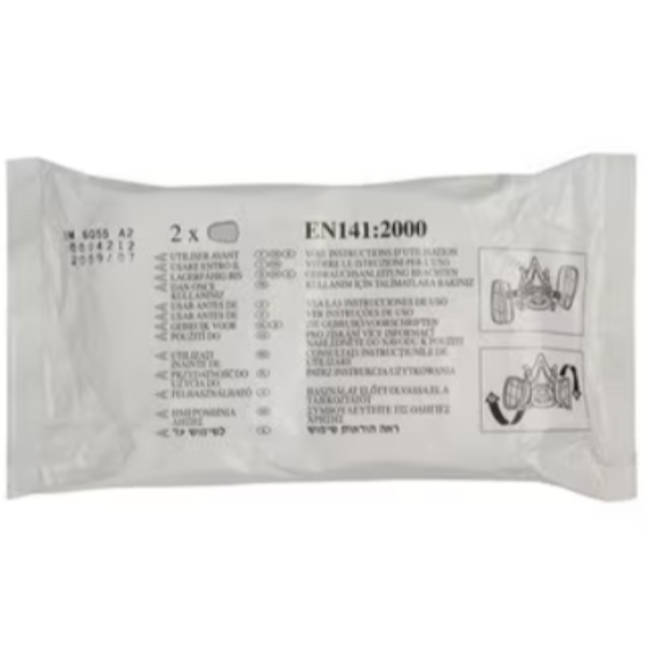 3M™ Filtre anti-gaz et anti-vapeur, A2, 6055 unitaire