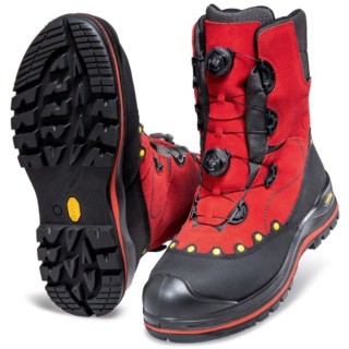 Pfanner Forest Boa Classe 2 : Chaussures de Sécurité pour Travaux Forestiers