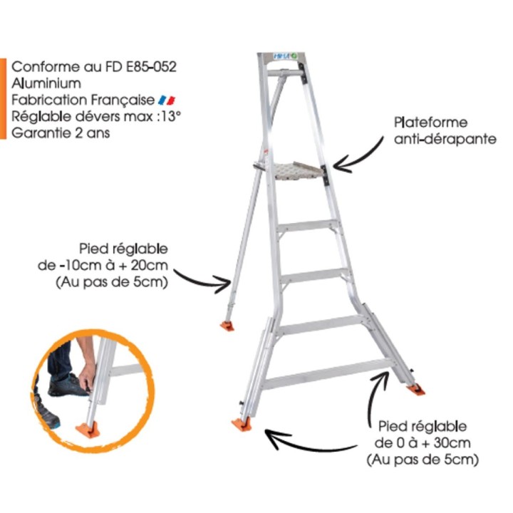 Equipement travail en hauteur arboriculture MMAX +