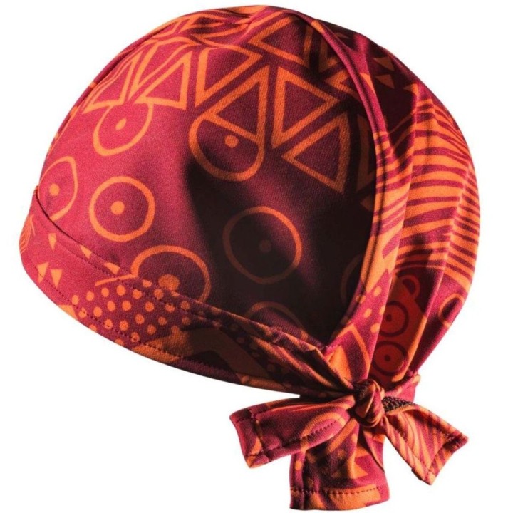 Bandeau cheveux agricole anti odeur HAIRTEX orange rouge