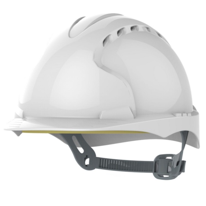 Casque EVO®2 ventilé - glissière - blanc JSP I Sécurama