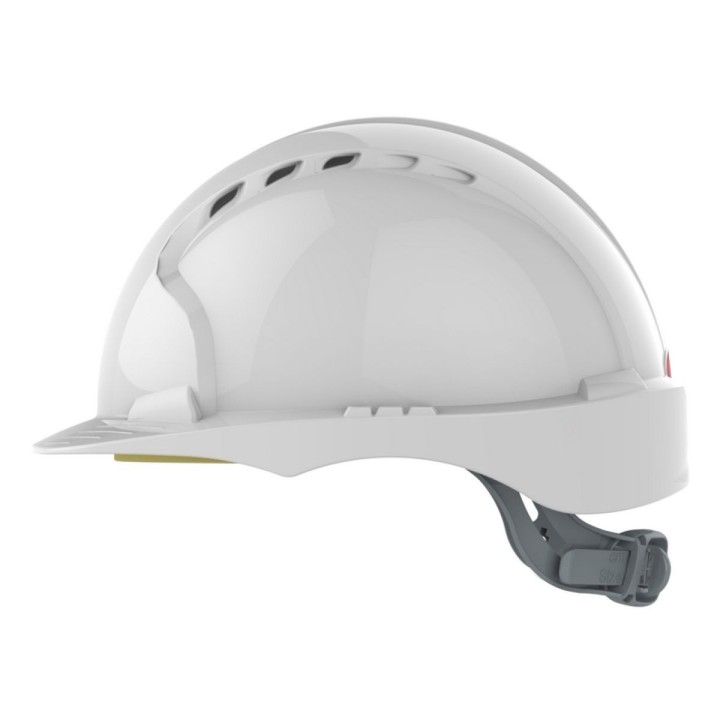 Casque EVO®2 ventilé - glissière - blanc profil JSP I Sécurama