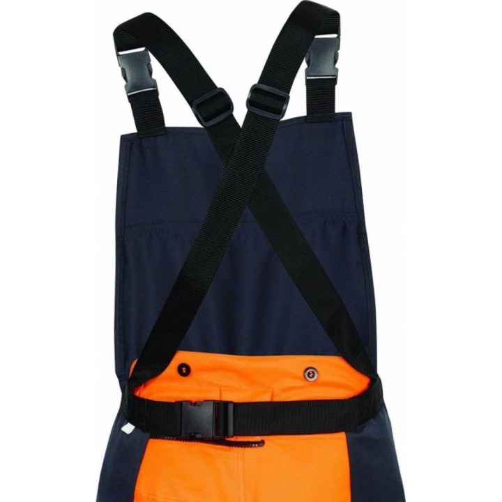 Jambière de débroussaillage DEJA avec plastron SOLIDUR