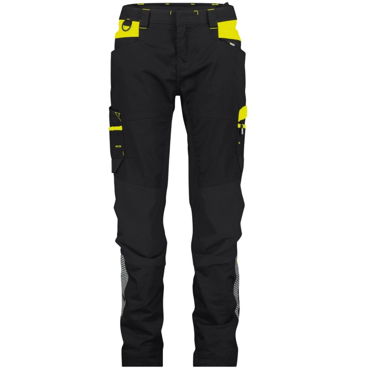 Pantalon de travail FEMME hong kong SMART FLEX élasthanne DASSY noir