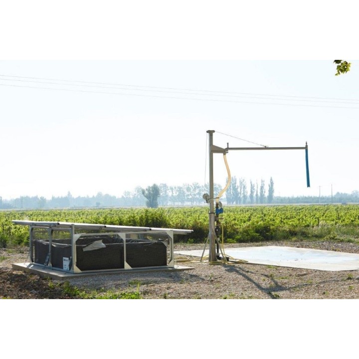 Potence colonne remplissage Inox hauteur réglable SOLHEAD