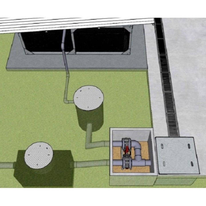 Bac débourbeur déshuileur 300 litres SOLHEAD