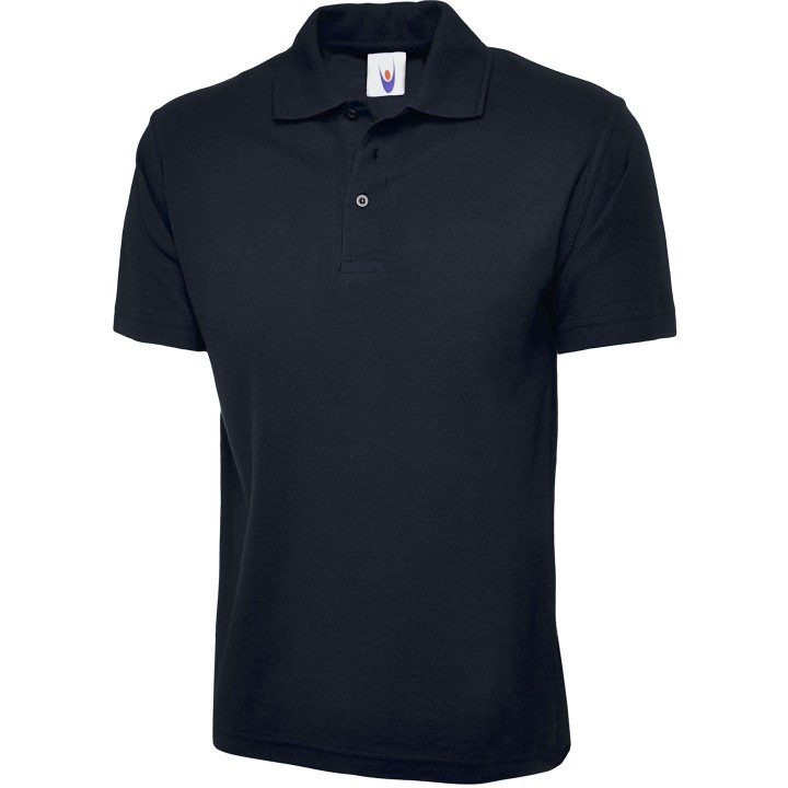 Polo homme manche courte noir 220 gr uneek UC101 bleu marine