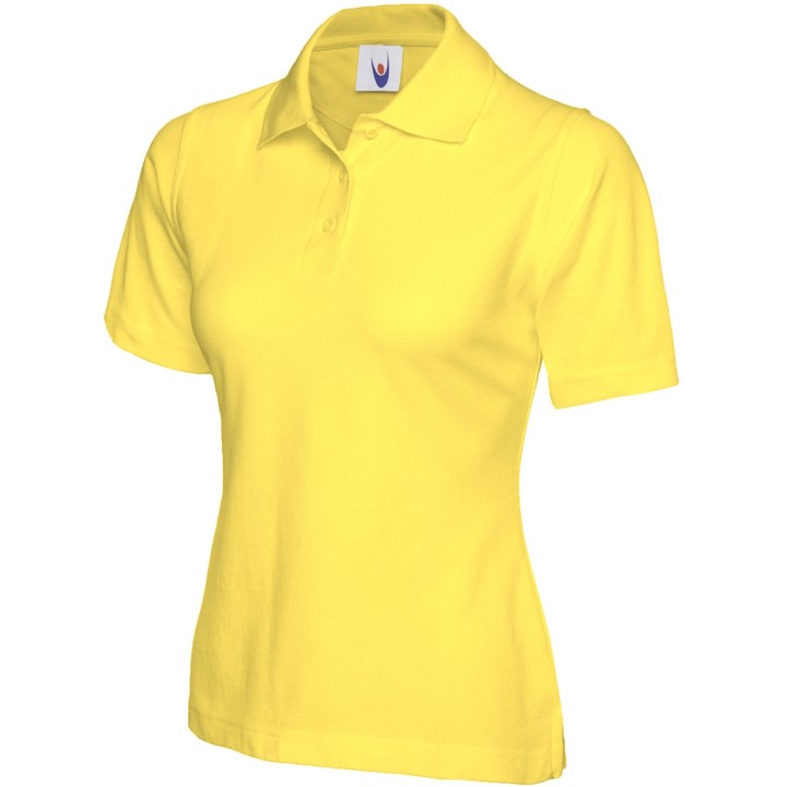 Polo femme Uneek UC106 220 gr  jaune poussin