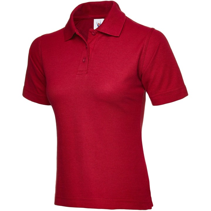 Polo femme Uneek UC106 220 gr rouge