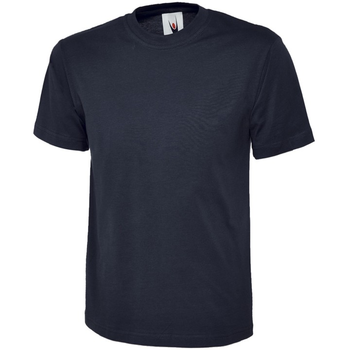 Tee-Shirt homme col rond 180 gr UC301 UNEEK bleu marine
