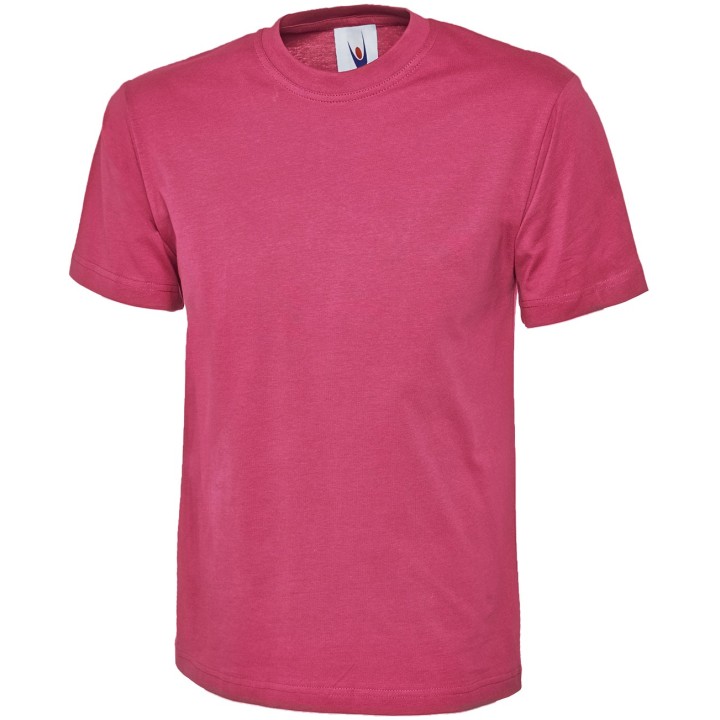 Tee-Shirt homme col rond 180 gr UC301 UNEEK rose