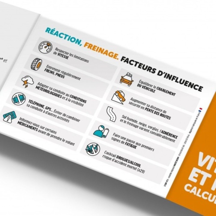 Réglette Comprendre les Distances de Sécurité Distance de Freinage