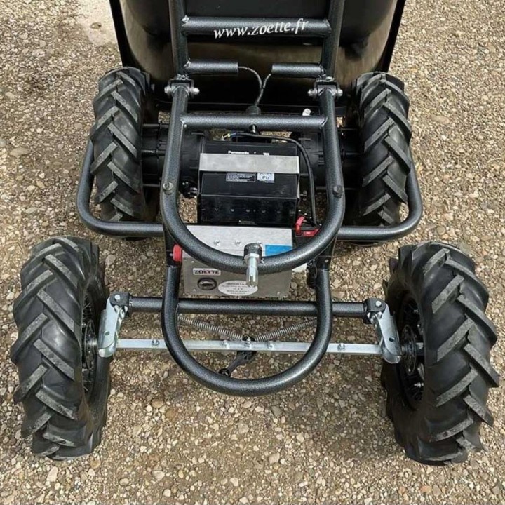 Mini Dumper ZOETTE à moteur brouette basculante