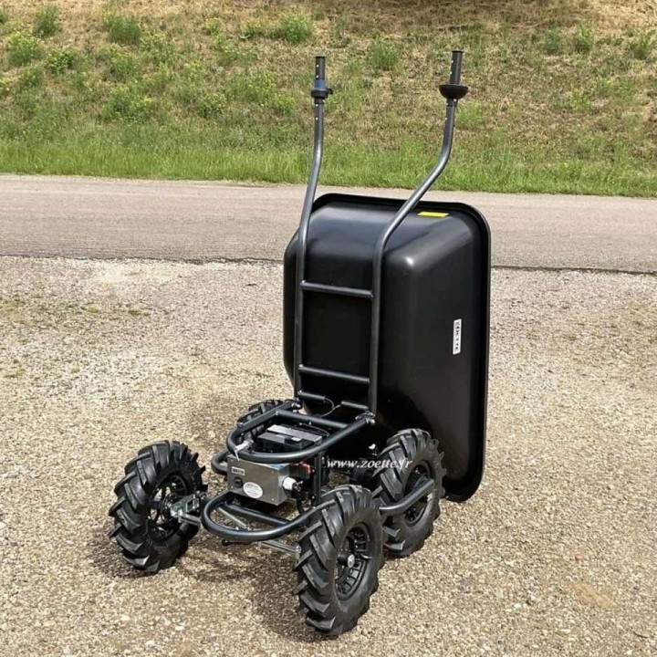 Mini dumper electrique ZOETTE basculante à moteur, basculé