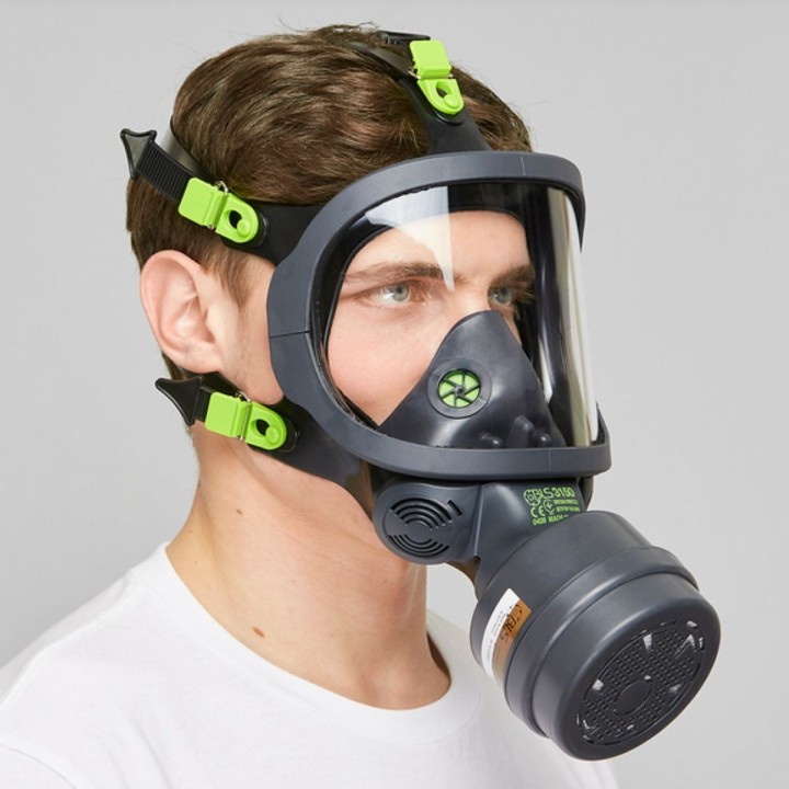 Masque complet 3000 BLS protection respiratoire mono cartouche RD 40