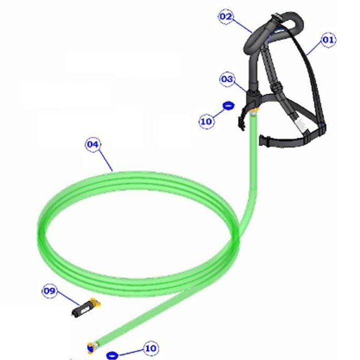 Kit 2eme operateur DUCT ECO SPASCIANI 14016ECO0