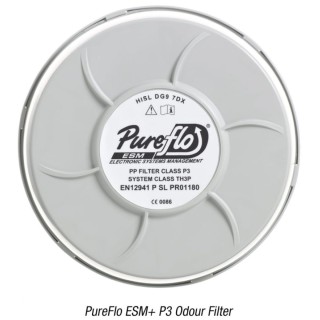 Filtre pour masque ventilation assitée PUREFLO PF23 et PF33 GENTEX ABEP3