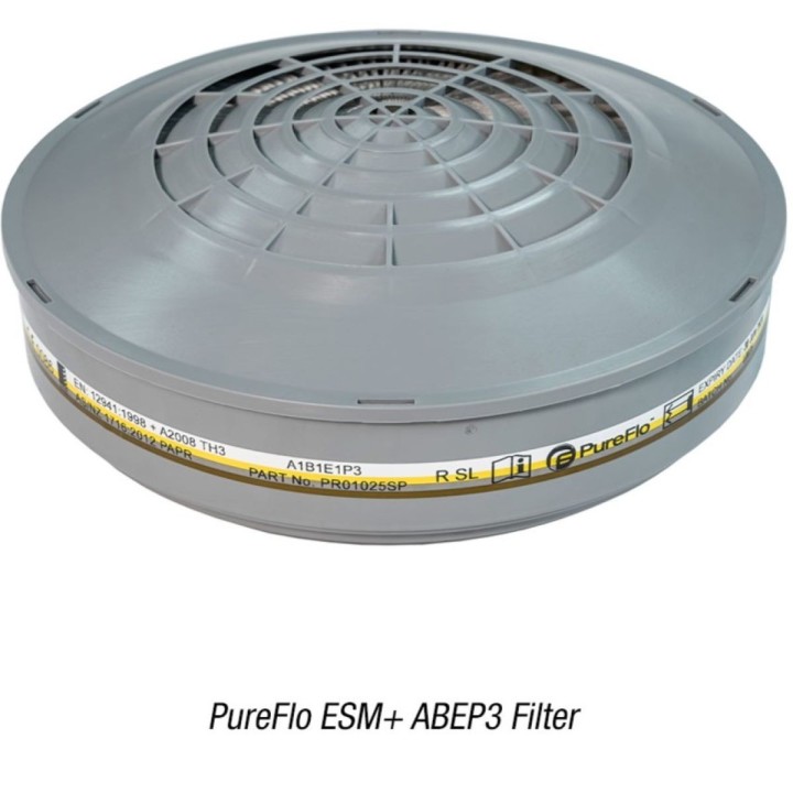 Filtre pour masque ventilation assitée PUREFLO PF23 et PF33 GENTEX TH3P ou P3